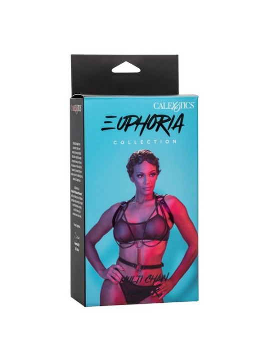 CALEXOTICS - EUPHORIA HARNAIS LICOL MULTICHAÎNES PREMIUM