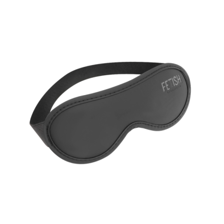 FETISH SUBMISSIVE - MASQUE EN CUIR VÉGAN II AVEC DOUBLURE EN NOPRÈNE