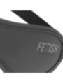FETISH SUBMISSIVE - MASQUE EN CUIR VÉGAN II AVEC DOUBLURE EN NOPRÈNE