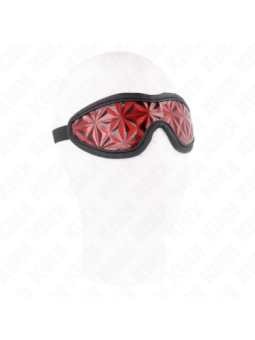 KINK - SERRE-TÊTE MOTIF DIAMANTS ROUGE 20,5 x 6 CM