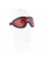 KINK - SERRE-TÊTE MOTIF DIAMANTS ROUGE 20,5 x 6 CM
