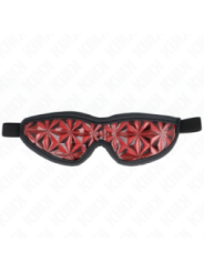 KINK - SERRE-TÊTE MOTIF DIAMANTS ROUGE 20,5 x 6 CM