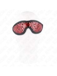 KINK - SERRE-TÊTE MOTIF DIAMANTS ROUGE 20,5 x 6 CM
