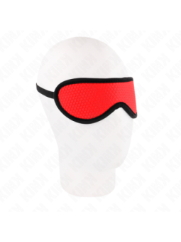 KINK - BANDAGE TEXTURÉ À ÉCAILLES AVEC BORD RECOUVERT ROUGE 20 x 7 CM