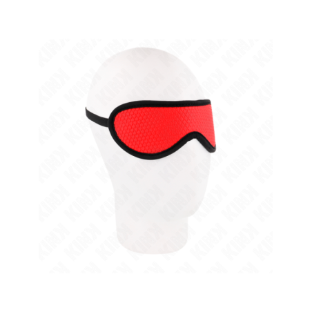 KINK - BANDAGE TEXTURÉ À ÉCAILLES AVEC BORD RECOUVERT ROUGE 20 x 7 CM