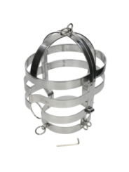 METAL HARD - MASQUE AVEC COLLIER EN ACIER