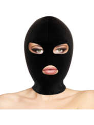 DARKNESS - MASQUE DE SOUMISSION BDSM BOUCHE ET YEUX NOIR