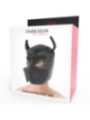 DARKNESS - MASQUE POUR CHIEN EN NÉOPRÈNE AVEC MUSEAU AMOVIBLE L