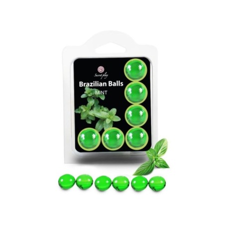 SECRETPLAY - SET 6 BALLES BRÉSILIENNES SUPERBE