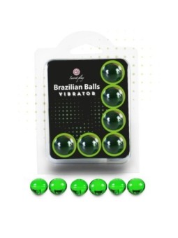 SECRETPLAY - SET 6 BOULES BRÉSILIENNES VIBRATEUR