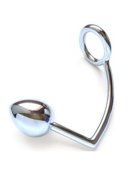 METAL HARD - ANNEAU AVEC CROCHET ANAL 40MM