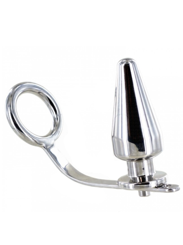 METAL HARD - ANNEAU EN ACIER AVEC PLUG ANAL 45 X 45MM