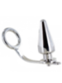 METAL HARD - ANNEAU EN ACIER AVEC PLUG ANAL 45 X 45MM