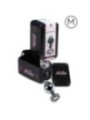 SECRETPLAY - PLUG ANAL TRANSPARENT ALUMINIUM 7CM