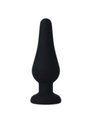 INTENSE - PLUG ANAL PIPO M SILICONE NOIR 11 CM