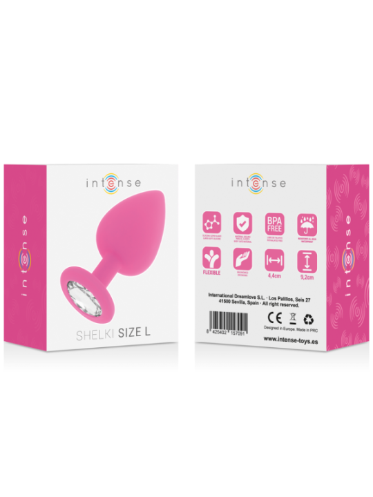INTENSE - PLUG ANAL SHELKI L FUCHSIA
