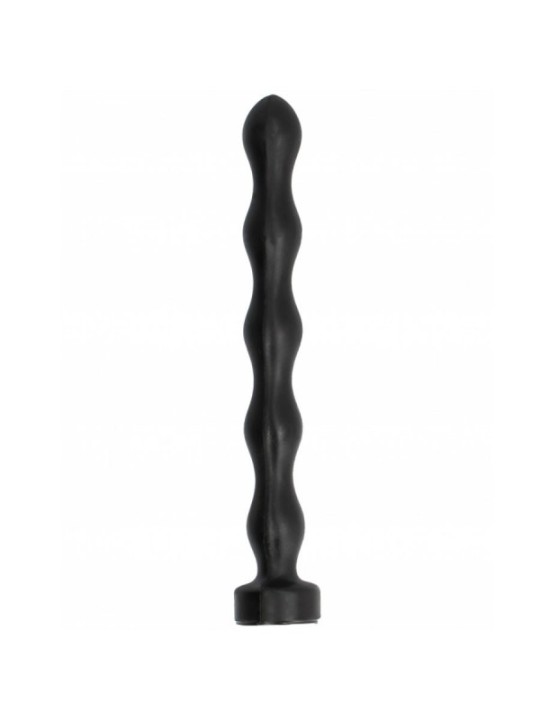 ALL BLACK - PLUG ANAL BALLE 32 CM