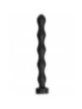 ALL BLACK - PLUG ANAL BALLE 32 CM