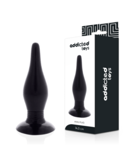 ADDICTED TOYS - PLUG ANAL 14.5 CM NOIR