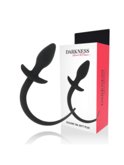 DARKNESS - PLUG ANAL 28 CM SILICONE NOIR