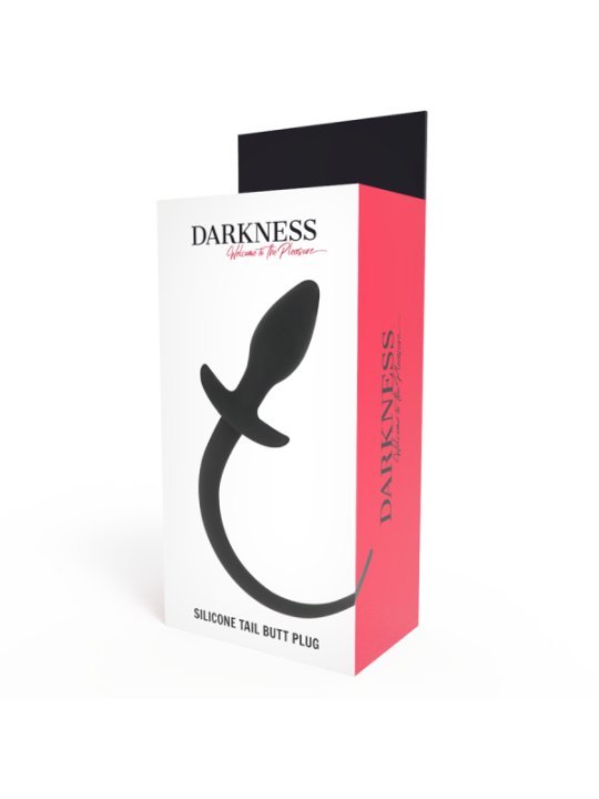 DARKNESS - PLUG ANAL 28 CM SILICONE NOIR
