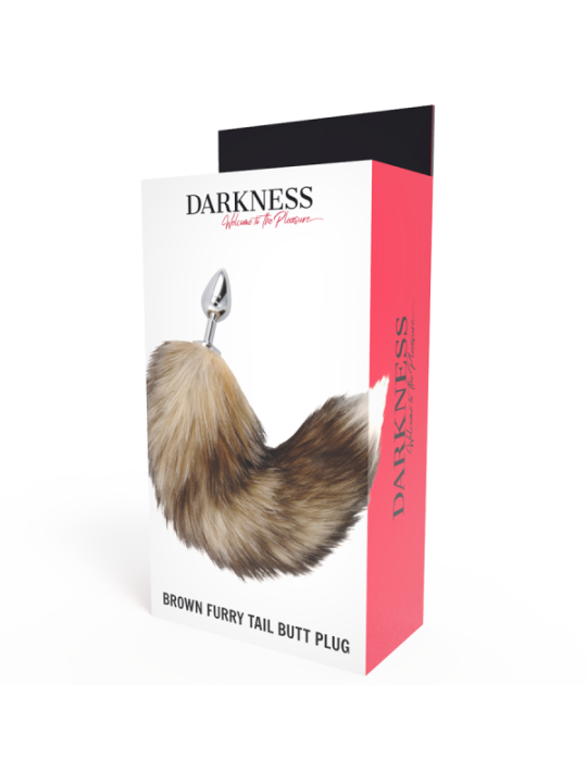 DARKNESS - TAIL BUTT PLUG SILVER