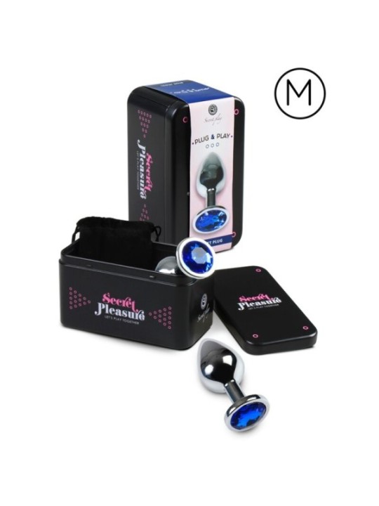 SECRETPLAY - PLUG ANAL BLEU M