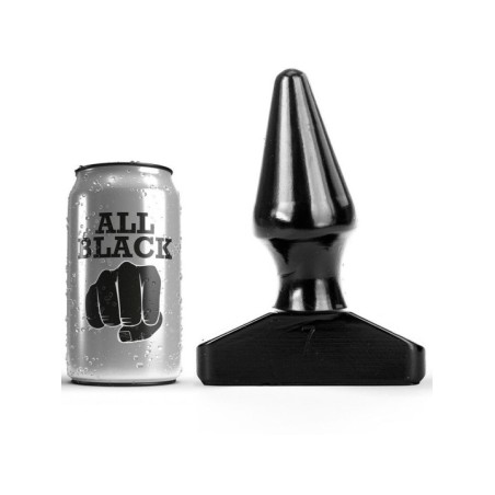 ALL BLACK - PLUG ANAL 16 CM