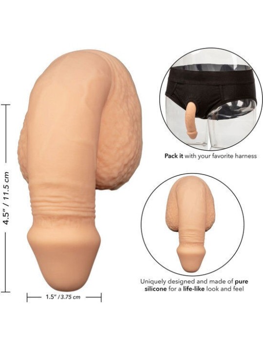 CALEXOTICS - EMBALLAGE SILICONE PÉNIS 12.75 CM CHAIR