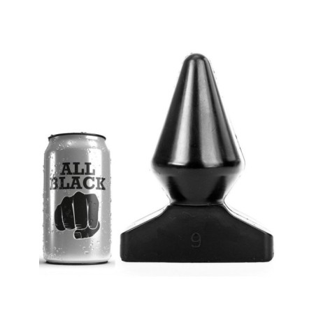 ALL BLACK - PLUG ANAL 18,5 CM
