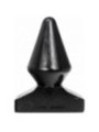 ALL BLACK - PLUG ANAL 18,5 CM