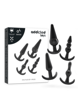 ADDICTED TOYS - ENSEMBLE 4 BOUCHONS ANAL