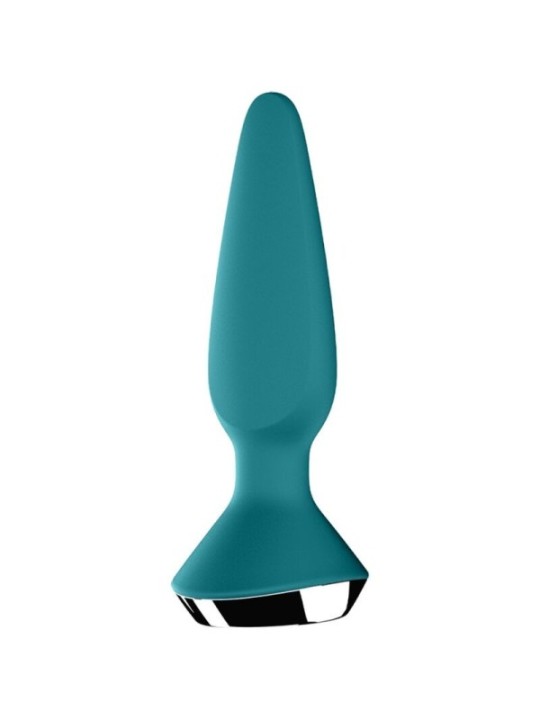 SATISFYER - VIBRATEUR PLUG ILICIOUS 1 PLUG VERT