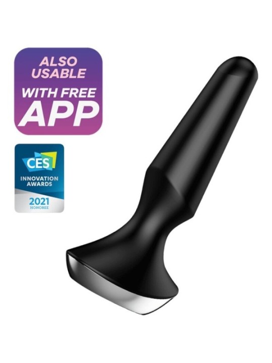 SATISFYER - VIBRATEUR PLUG ILICIOUS 2 PLUG NOIR