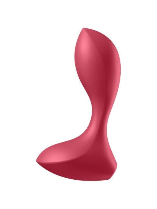SATISFYER - BOUCHON VIBRANT BACKDOOR LOVER ROUGE