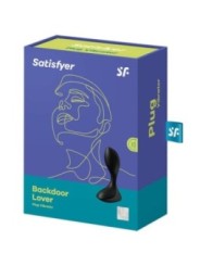 SATISFYER - BOUCHON VIBRANT BACKDOOR LOVER NOIR