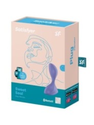 SATISFYER - SWEET SEAL BOUCHON VIBRANT APP VIOLET