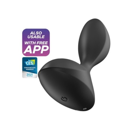 SATISFYER - APPLICATION DE PLUG VIBRANT SWEET SEAL NOIR