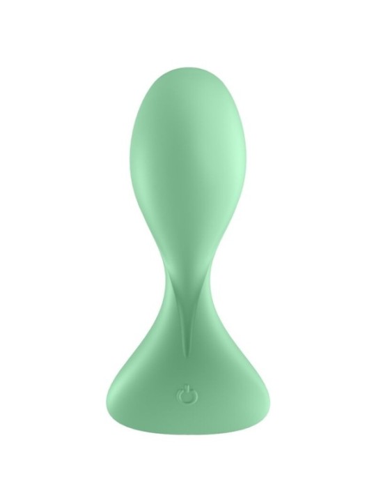SATISFYER - APPLICATION DE PLUG VIBRANT TRENDSETTER VERT