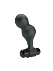 MR PLAY - PLUG ANAL VIBRATEUR EN SILICONE NOIR