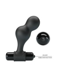 MR PLAY - PLUG ANAL VIBRATEUR EN SILICONE NOIR