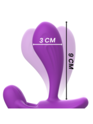 INTENSE - TÉLÉCOMMANDE ANAL SHELLY PLUG VIOLET