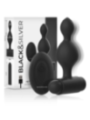 BLACK&SILVER - TUCKER PETITE TÉLÉCOMMANDE POUR PLUG ANAL EN SILICONE