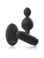 BLACK&SILVER - TUCKER PETITE TÉLÉCOMMANDE POUR PLUG ANAL EN SILICONE