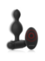 BLACK&SILVER - TUCKER PETITE TÉLÉCOMMANDE POUR PLUG ANAL EN SILICONE