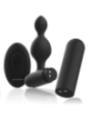 BLACK&SILVER - TUCKER PETITE TÉLÉCOMMANDE POUR PLUG ANAL EN SILICONE