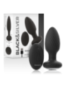 BLACK&SILVER - TÉLÉCOMMANDE DU ROTATEUR ANAL EN SILICONE WELLS PLUG