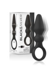 BLACK&SILVER - PUISSANT PLUG ANAL EN SILICONE OZZY