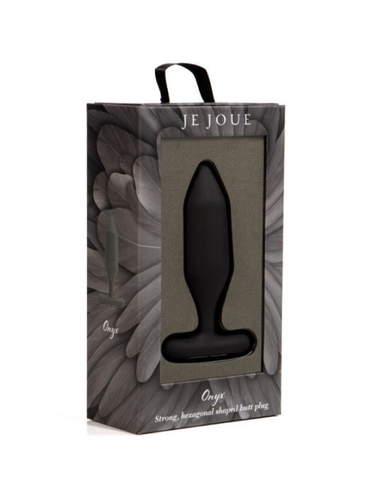 JE JOUE - VIBRATEUR PLUG ANAL ONYX NOIR