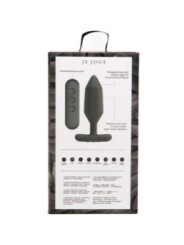 JE JOUE - VIBRATEUR PLUG ANAL ONYX NOIR